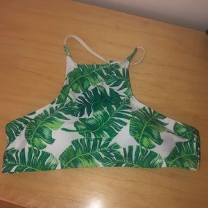 Printed Bikini Top. Comes with padding. Very cute for summer!